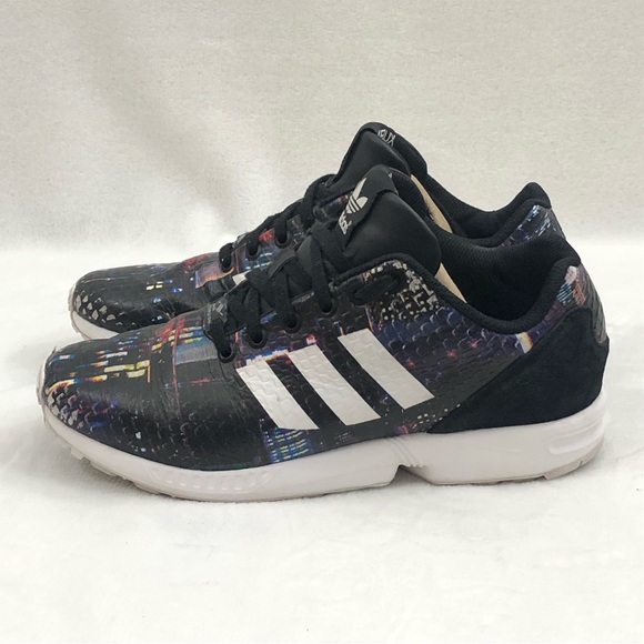 Adidas ZX FLUX TOKYO CITYSCAPE Running 8000 TORSION Boost Gym Shoes Womens 8.5. - Picture 5 of 12